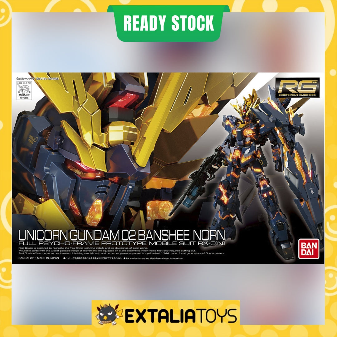 BANDAI RG 1/144 UNICORN GUNDAM 02 BANSHEE NORN BANDAI RG 1/144 UNICORN GUNDAM 02 BANSHEE NORN